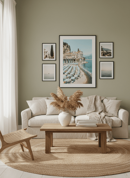 Amalfi Coast Poster - Sleepandso