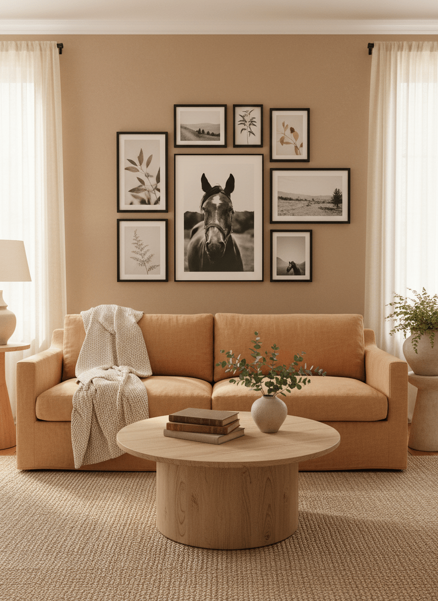 Horse In The Pasture Poster - Sleepandso