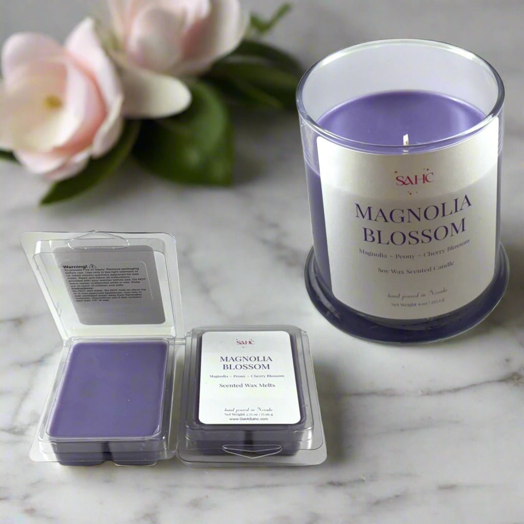 Magnolia Blossom Wax Melts - Sleepandso