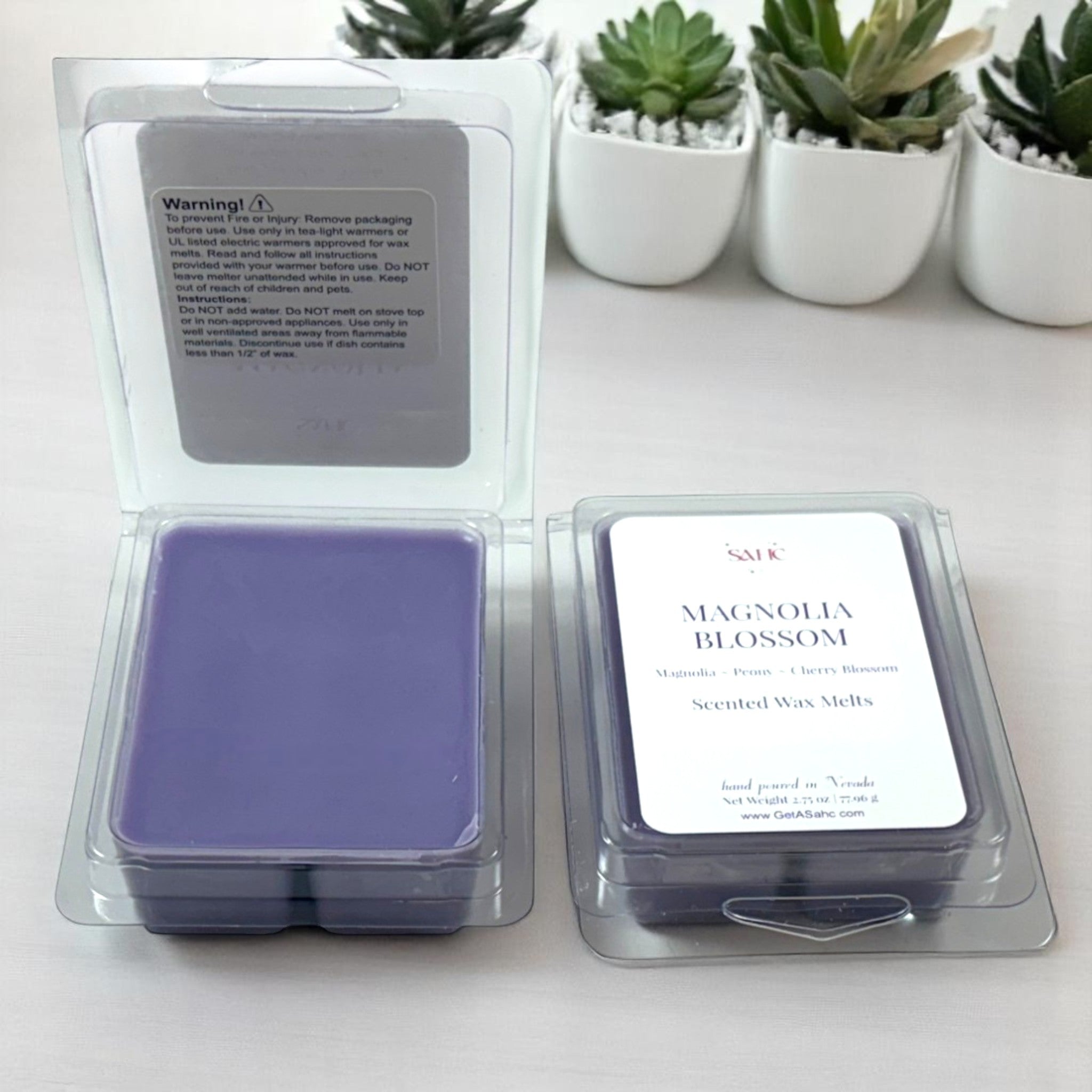 Magnolia Blossom Wax Melts - Sleepandso